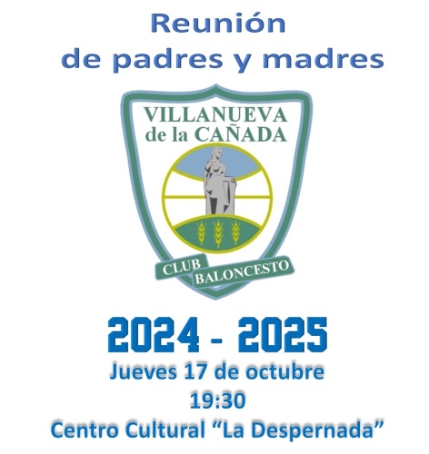 Reunión de madres y padres 2024-2025 