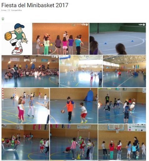 Pincha para ver el Álbum Fotos Fiesta Minibasket 2017