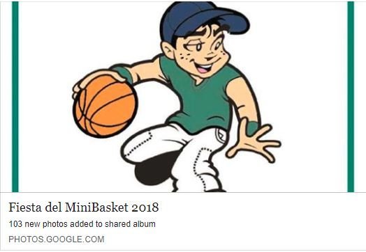 Album Fotos Fiesta Minibasket 2018